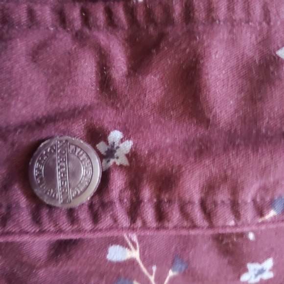 Northern Reflections Double Sided XXL Sherpa/ Floral purple Floral Full Zip - Picture 5 of 11